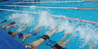 Очередной урок плавания