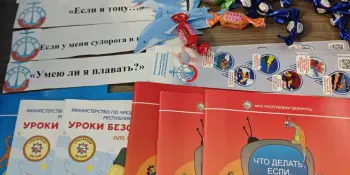 Юные спасатели класса ОСВОД - активные участники праздничных мероприятий