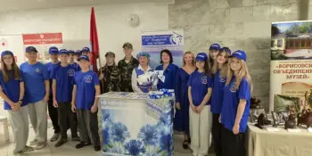 Юные ОСВОДовцы вместе с БСЖ на праздничных мероприятиях