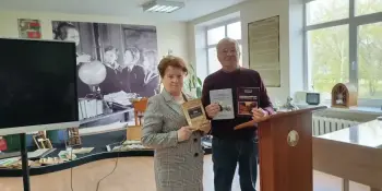 Встреча гимназистов с Медельцовым А.Ф.