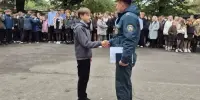 Единый день безопасности в гимназии. Учебная эвакуация